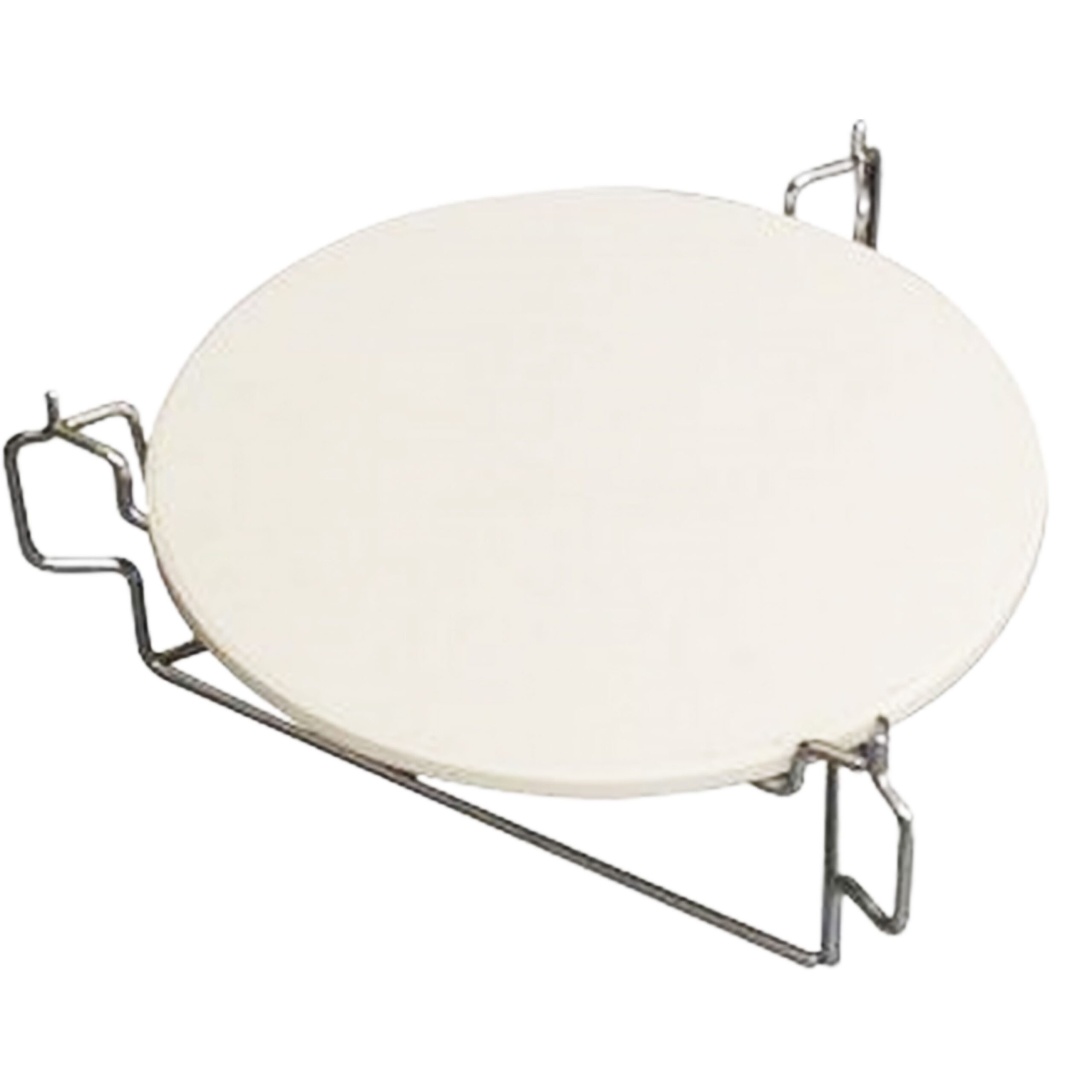 Universal Stainless Elevator with Pizza Stone - Image 1