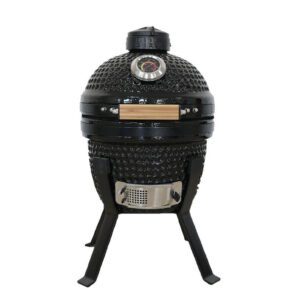 YNNI 13-inch Kamado Oven BBQ - Grill Egg with Black Powder Coated Stand - Ideal for smaller patios and balcony's. - Image 10